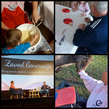 Generacije si delijo znanje